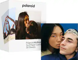 Polaroid - Hi-Print 3x3 Paper Cartridge - 30 Sheets (6646) - White