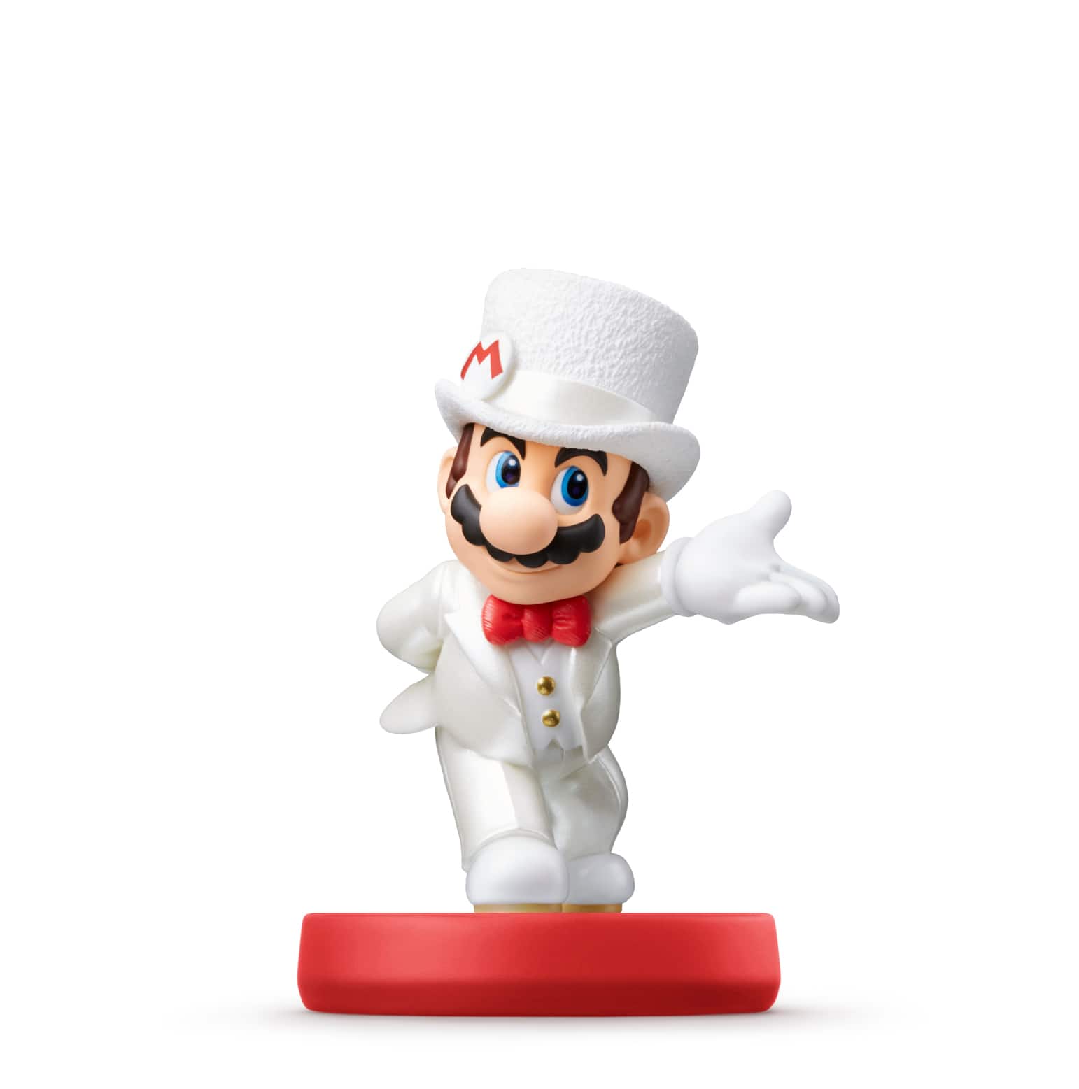 Alt View 11. Nintendo - amiibo - Mario (Wedding Outfit) - Super Mario Odyssey Series - Multi.