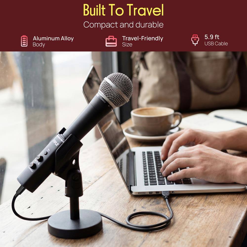 Built To Travel  
Compact and durable  
Aluminum Alloy Body  
Travel-Friendly Size  
5.9 ft USB Cable