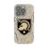 Front. Keyscaper - Army Black Knights iPhone Paisley Design Clear Case - 13 mini - Multicolor.