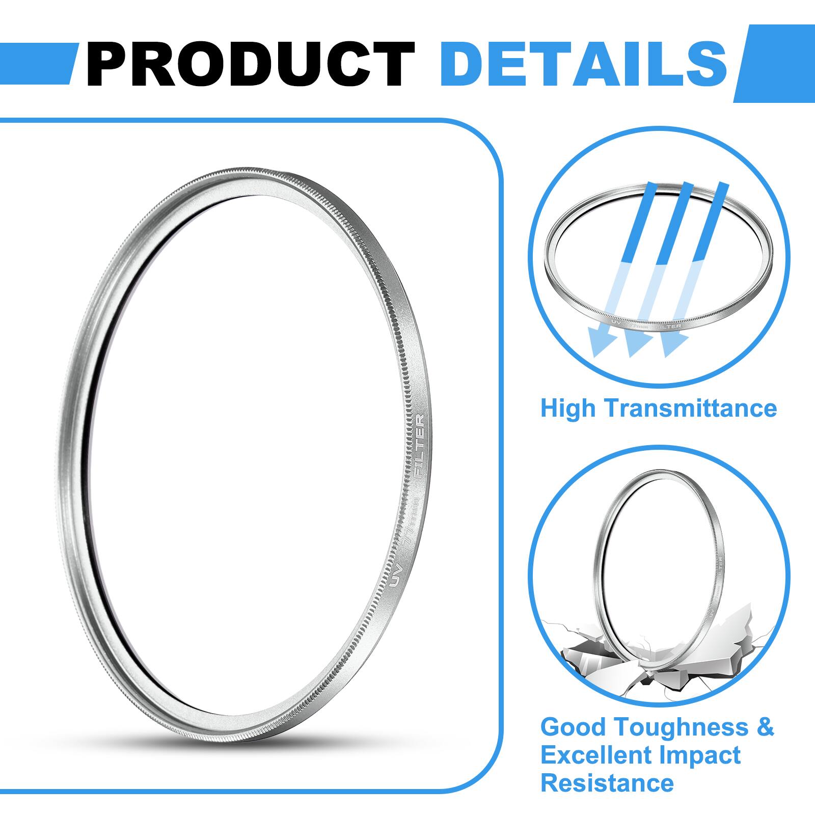 PRODUCT DETAILS

- High Transmittance
- Good Toughness & Excellent Impact Resistance