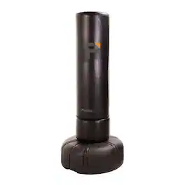 Power Systems - PowerForce Freestanding Punching Bag for Adults - 77'' Adjustable Height Kicking Bag - Black