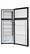 Alt View 5. Loheer - 7.4 Cu. Ft. Top-Mount Refrigerator with Separate Freezer, Glass Shelves & LED Lighting - VCM Steel - BLUE.