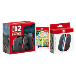 Switch 2 Console with Pokemon Pokopia and Extra Joy-Cons Bundle - Nintendo Switch 2