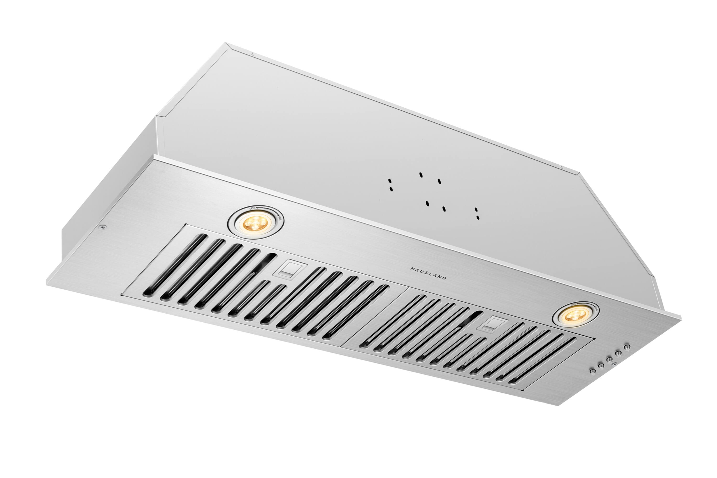 Hauslane - 36 inches - Convertible - Range Hood Insert - Silver