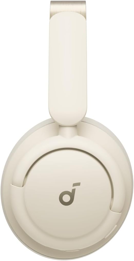 Alt View 8. Soundcore - soundcore Life Q30 by Anker, Hybrid Active Noise Cancelling Headphones, White - Beige.