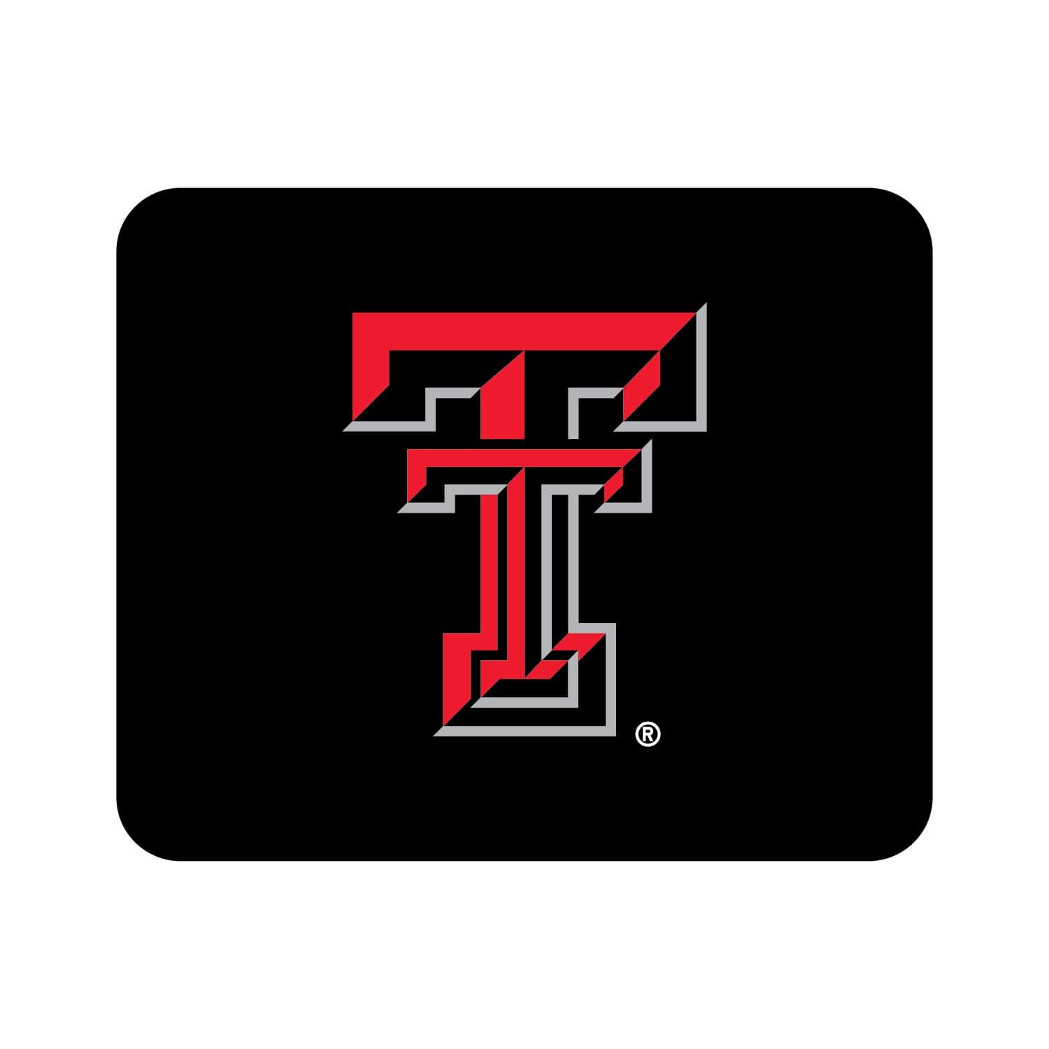 OTM Essentials - Texas Tech Red Raiders Primary Logo Mouse Pad - Black