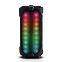 TopTech - JET-44 2x6" Bluetooth Portable Speaker with Flame Light - Black