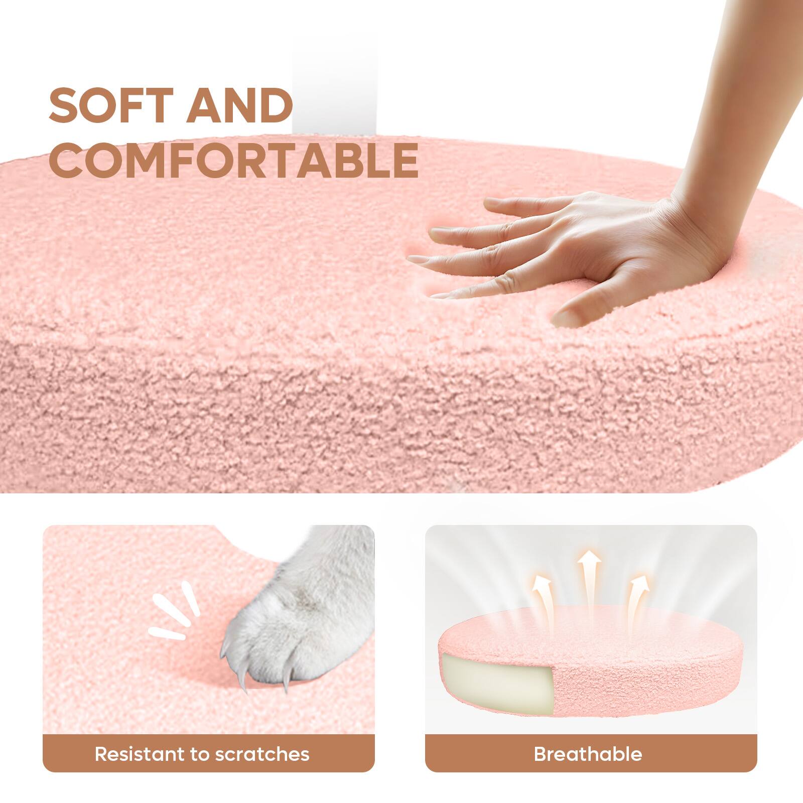 SOFT AND COMFORTABLE
Resistant to scratches
Breathable