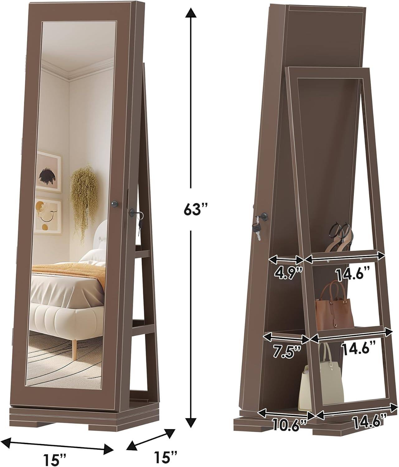 63"  
4.9"  
14.6"  
7.5"  
14.6"  
10.6"  
14.6"  
15"  
15"