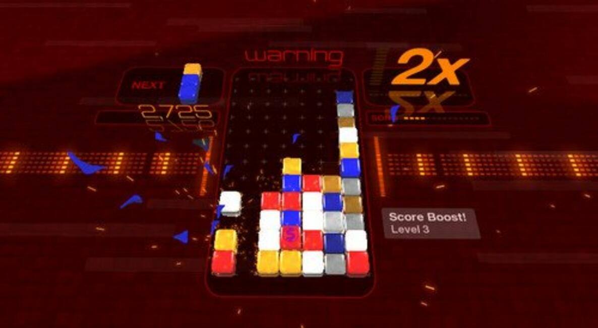 Warning  
2x Score Boost!  
Next: 2725  
Level 3