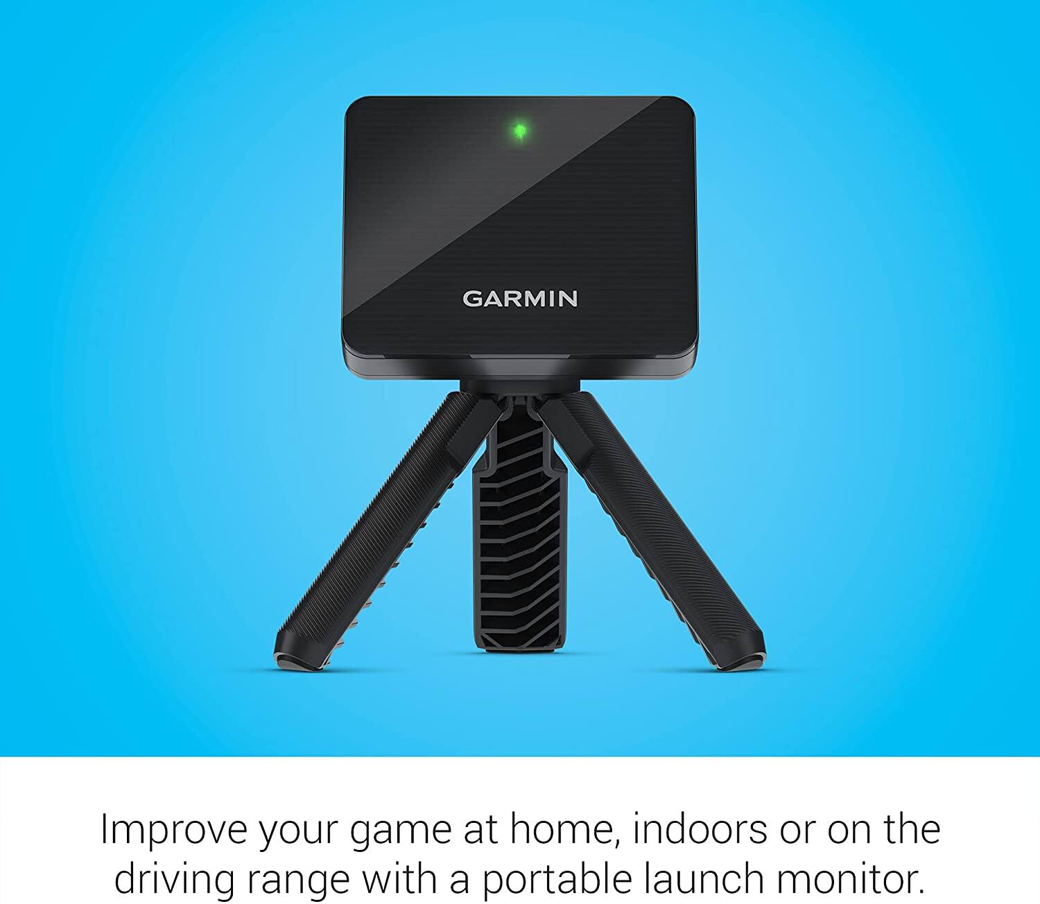 GARMIN

Improve your game at home, indoors or on the driving range with a portable launch monitor.