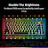 Double The Brightness 10 vibrant RGB zones to perfectly match your setup. 1 2 3 4 5 6 7 8 9 10 .. F1 F2 F3 F4 F5 F6 F7 F8 F9 F10 P1 P2 P3 P4 P5 P6 P7 P8 P9 P10 backspace delete ins del esc end home tab caps lock shift ctrl alt shift fn2 ingoin SNPt endrt E2 Z mi x C V P N M > ai 7 - 5 shon f - - ? GMBK