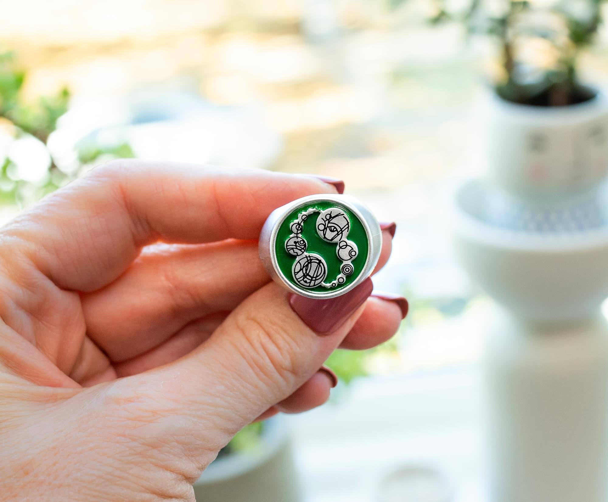 Alt View 4. Seven20 - Doctor Who Journal of Impossible Things with Master Ring - Brown.