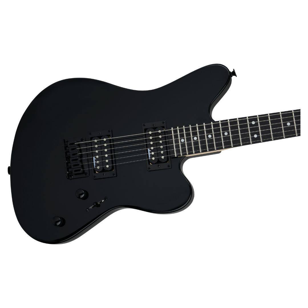 Left. Jackson - Jackson JS Series SURFCASTER   JS22 HT - Gloss Black.