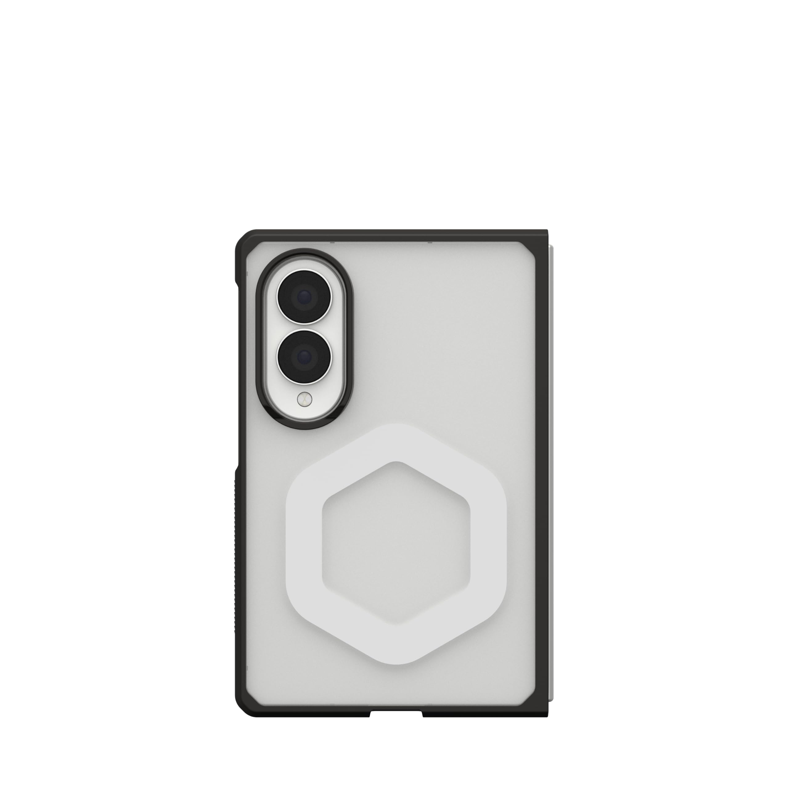 Alt View 3. UAG - Designed for Samsung Galaxy Z Fold8 Case, Magnetic Charging, Mouve - Ice.