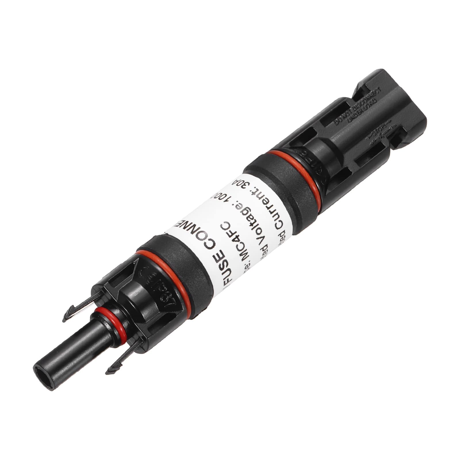 Unique Bargains - 30A Solar Fuse Holder Inline 1000V IP67 Waterproof Male/Female Connector with Fuse for PV System - Black price history on PriceWatchPro