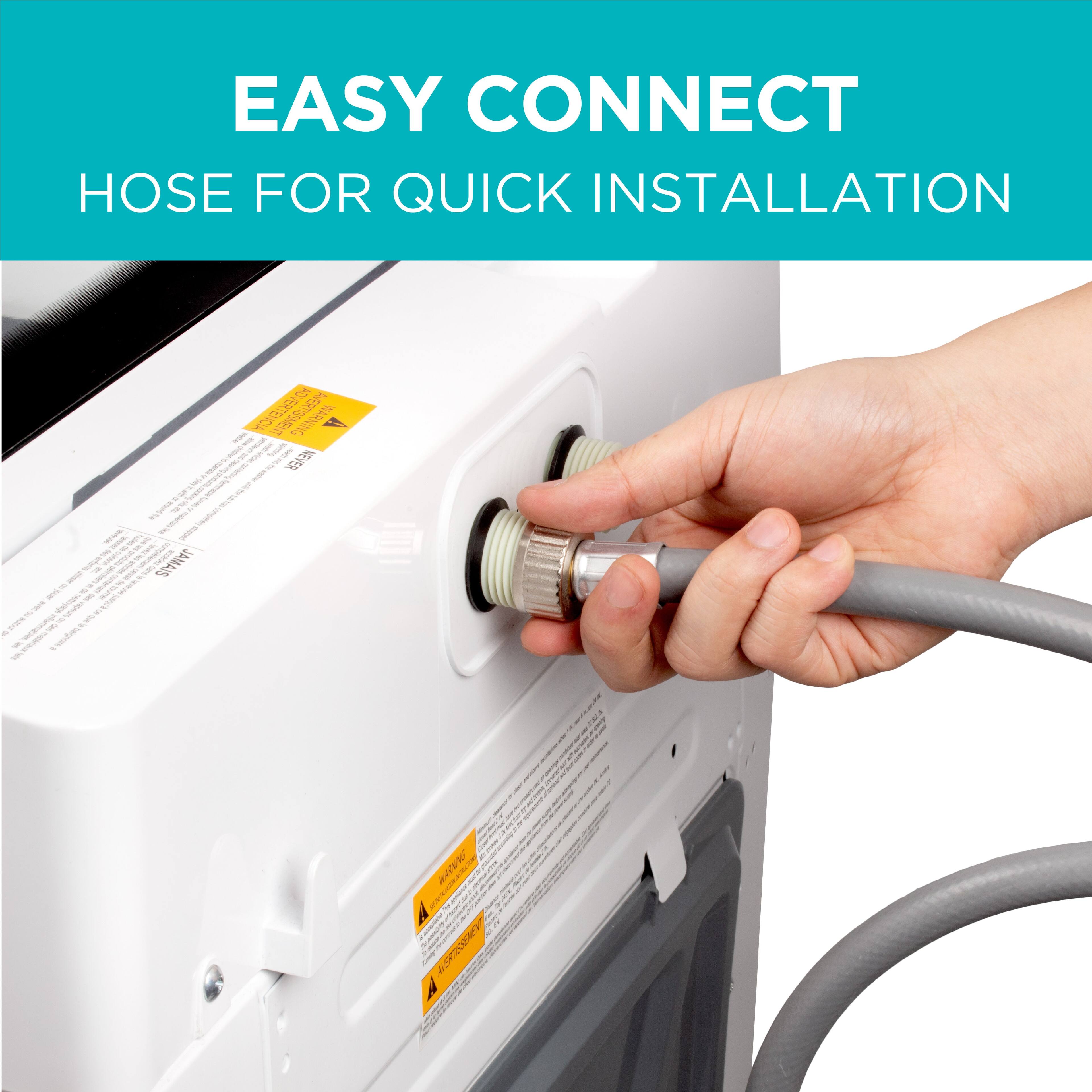 EASY CONNECT HOSE FOR QUICK INSTALLATION