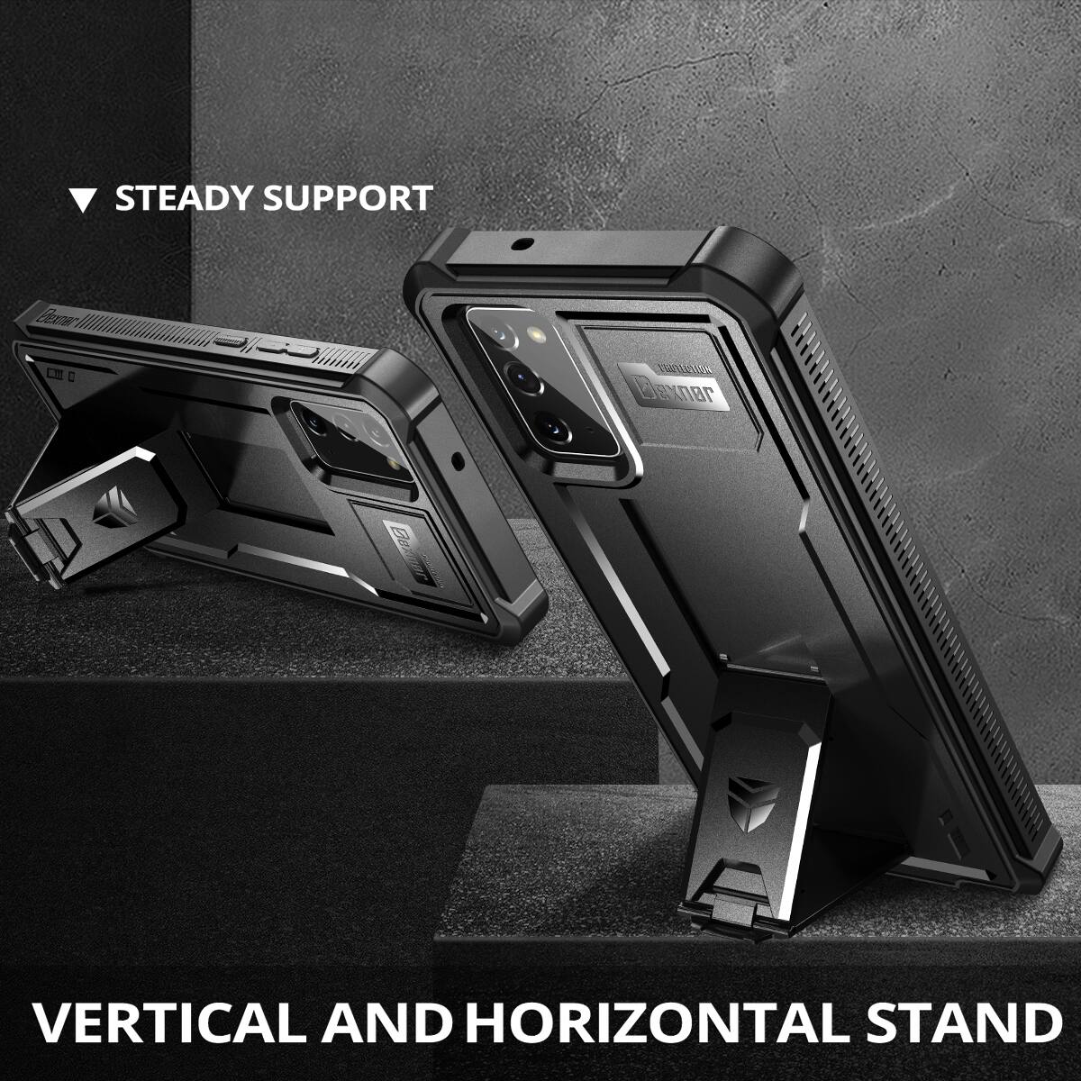 STEADY SUPPORT, VERTICAL AND HORIZONTAL STAND