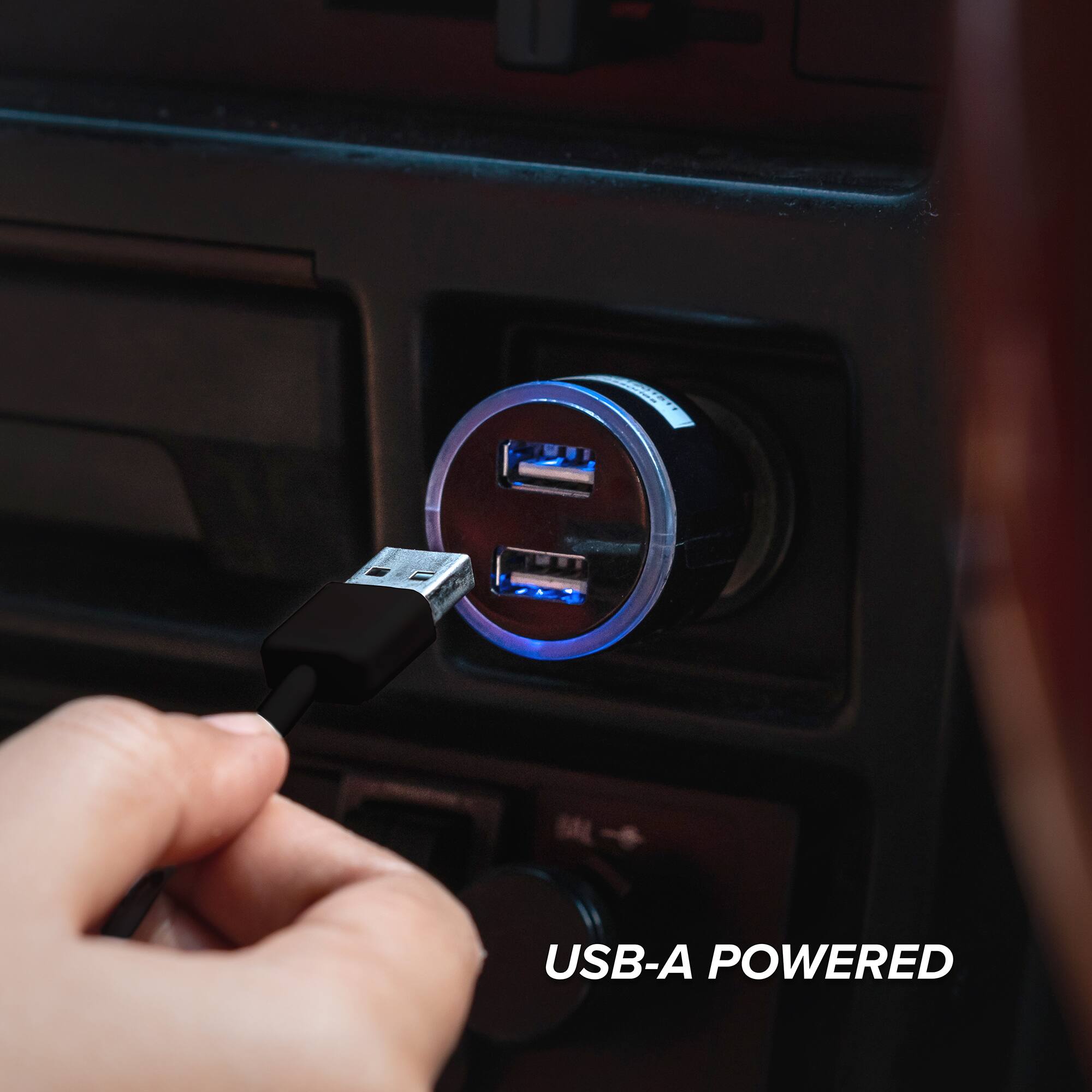 USB-A POWERED