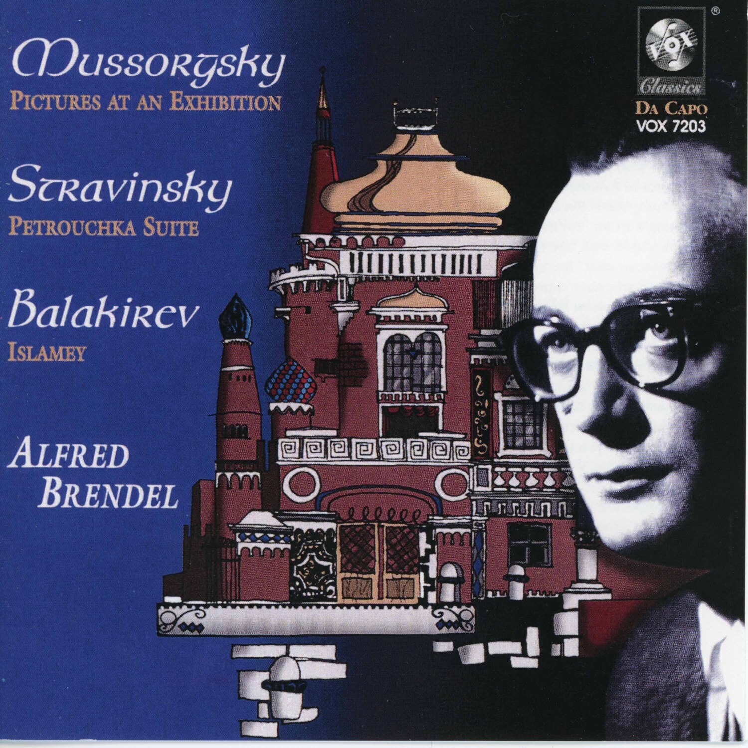 Alfred Brendel - Mussorgksy Stravinsky Balakirev  - COMPACT DISCS