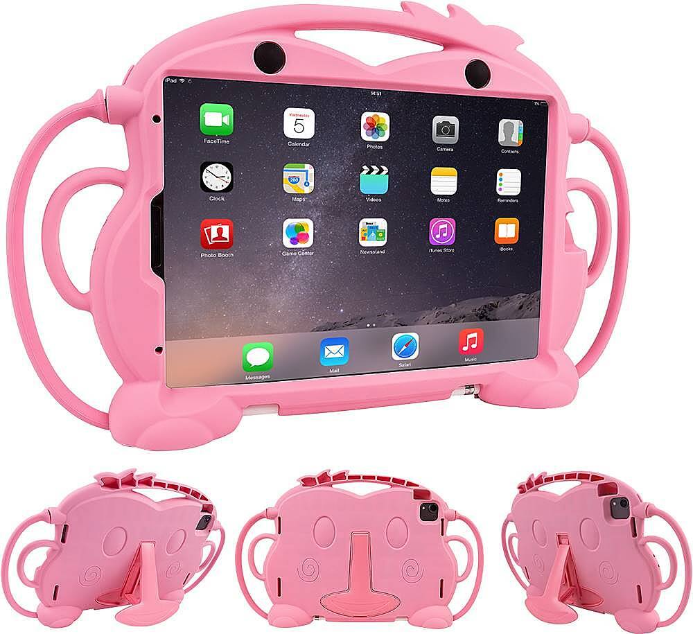 Alt View 12. SaharaCase - Monkey KidProof Case for Apple iPad Pro 11" (2nd, 3rd, and 4th Gen 2020-2022) - Pink.