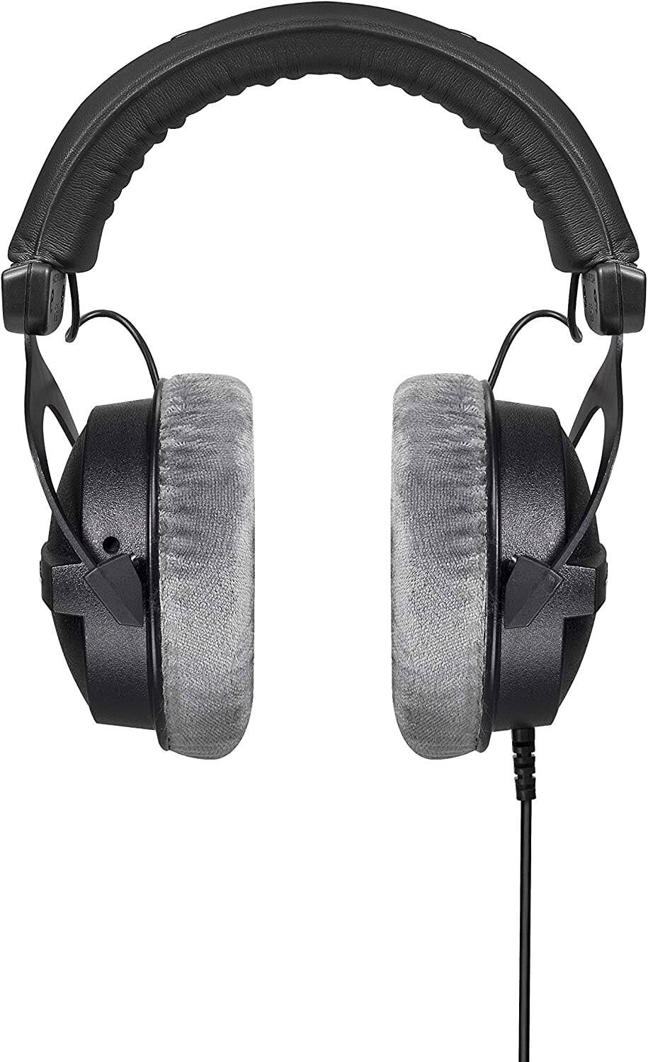Back. Beyerdynamic - Beyerdynamic DT 770 Pro 250 Ohm Headphones with Splitter and Extension Cable Bundle - Black.