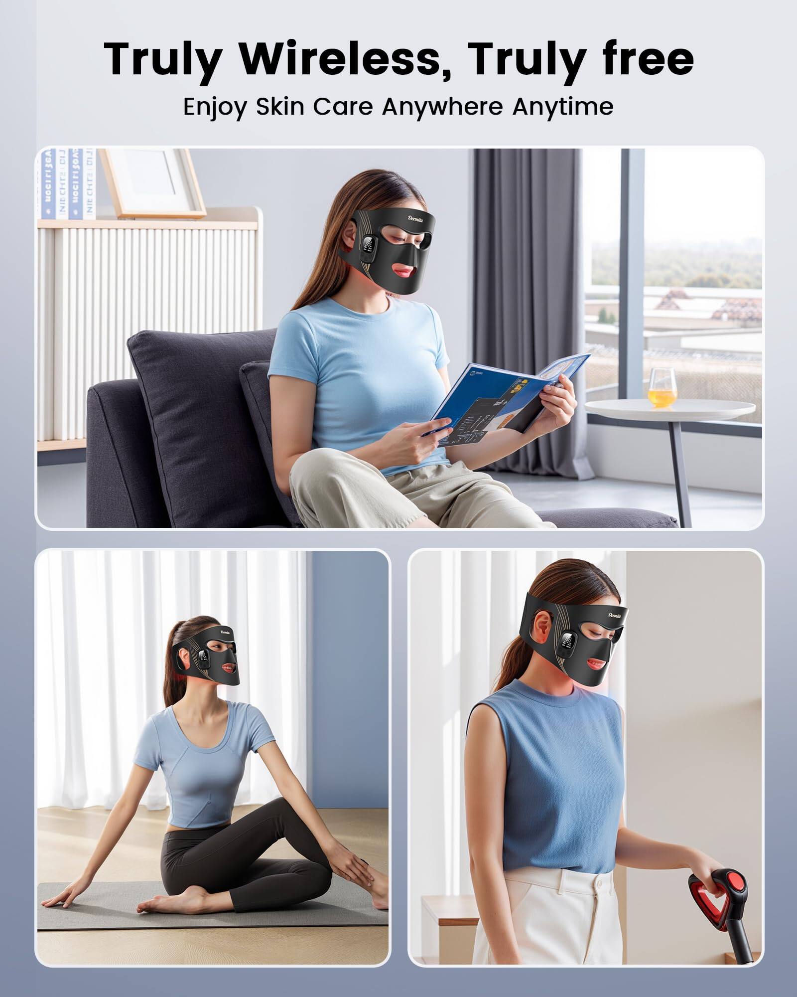 Truly Wireless, Truly free  
Enjoy Skin Care Anywhere Anytime