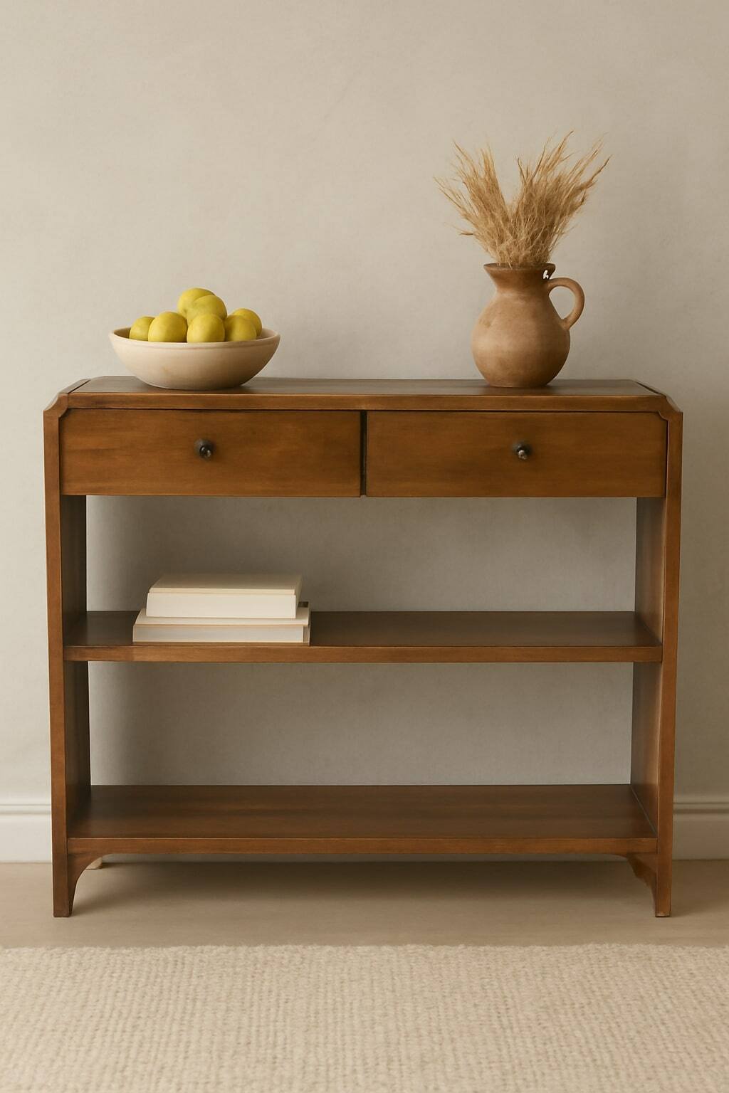 Alt View 6. Artisan Furniture - Artisan Furniture Solid Wood Ellington Console Table - Brown.