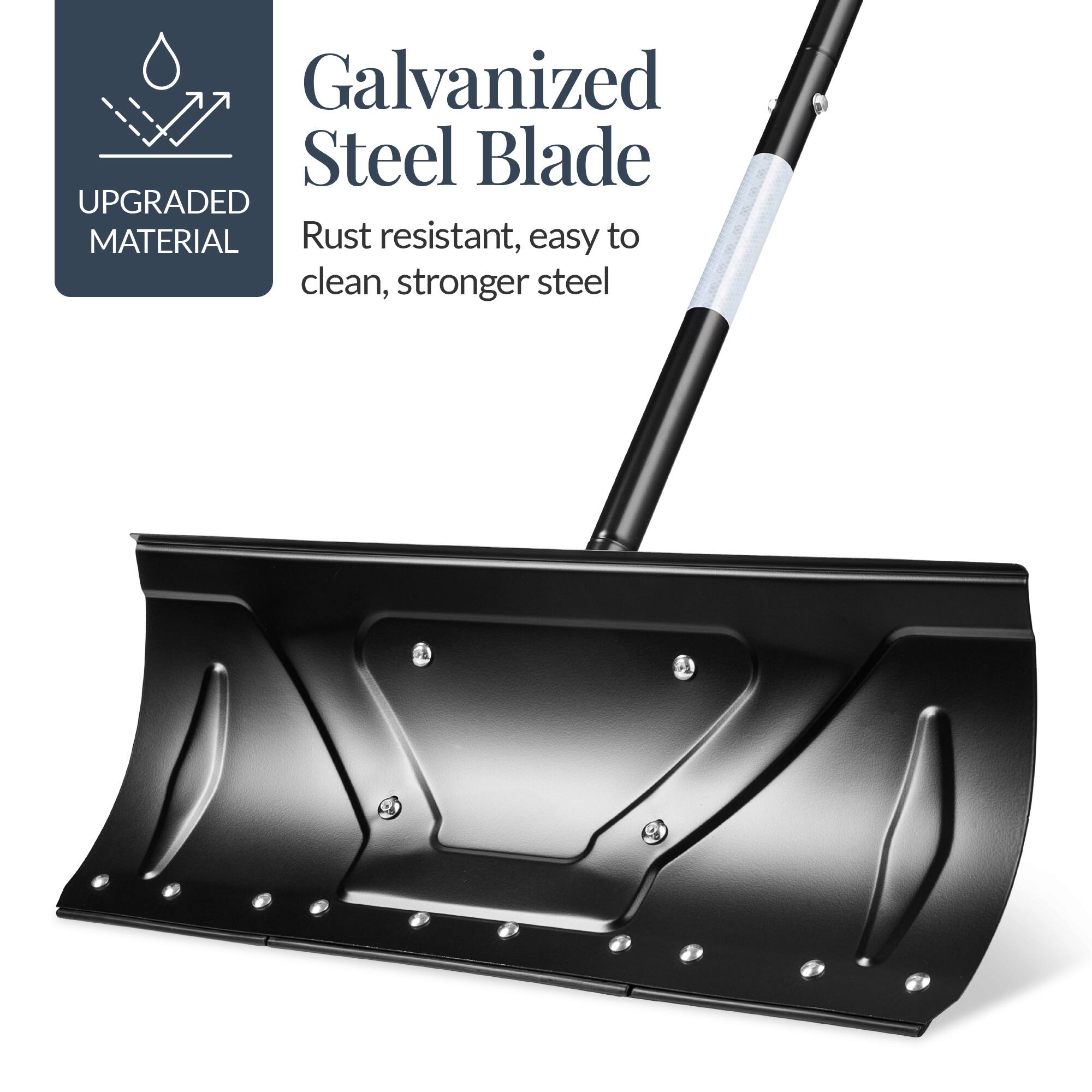 Galvanized Steel Blade  
UPGRADED MATERIAL  
Rust resistant, easy to clean, stronger steel