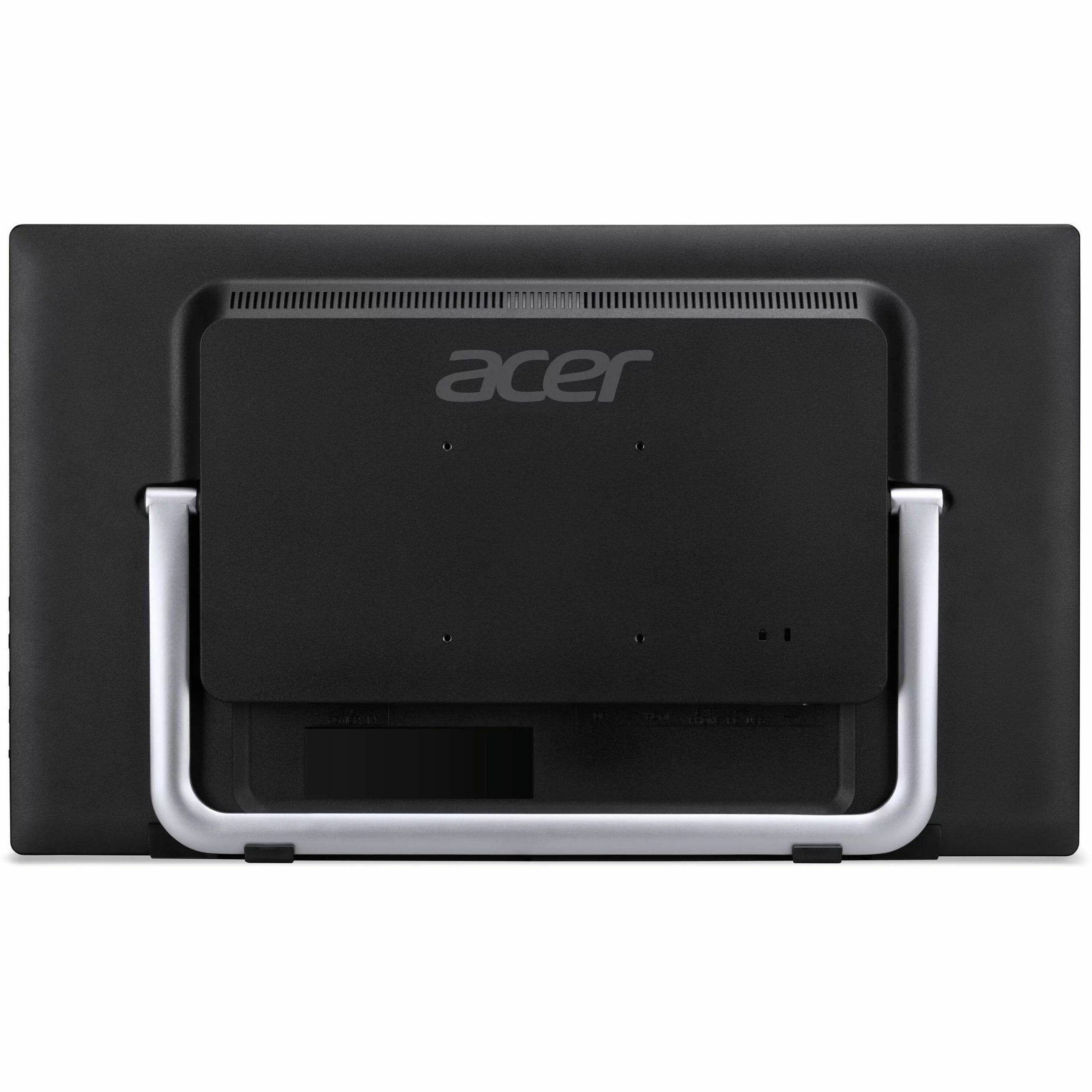 Alt View 3. Acer - Acer UT242Y Full HD LCD Monitor - 16:9 - Black - 23.8" Viewable - In-plane Switching (IPS) Technology - LED Backlight - Black.