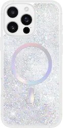 kate spade new york - Liquid Glitter Case with MagSafe for Apple iPhone 16 Pro Max - Opal Iridescent - Front_Zoom