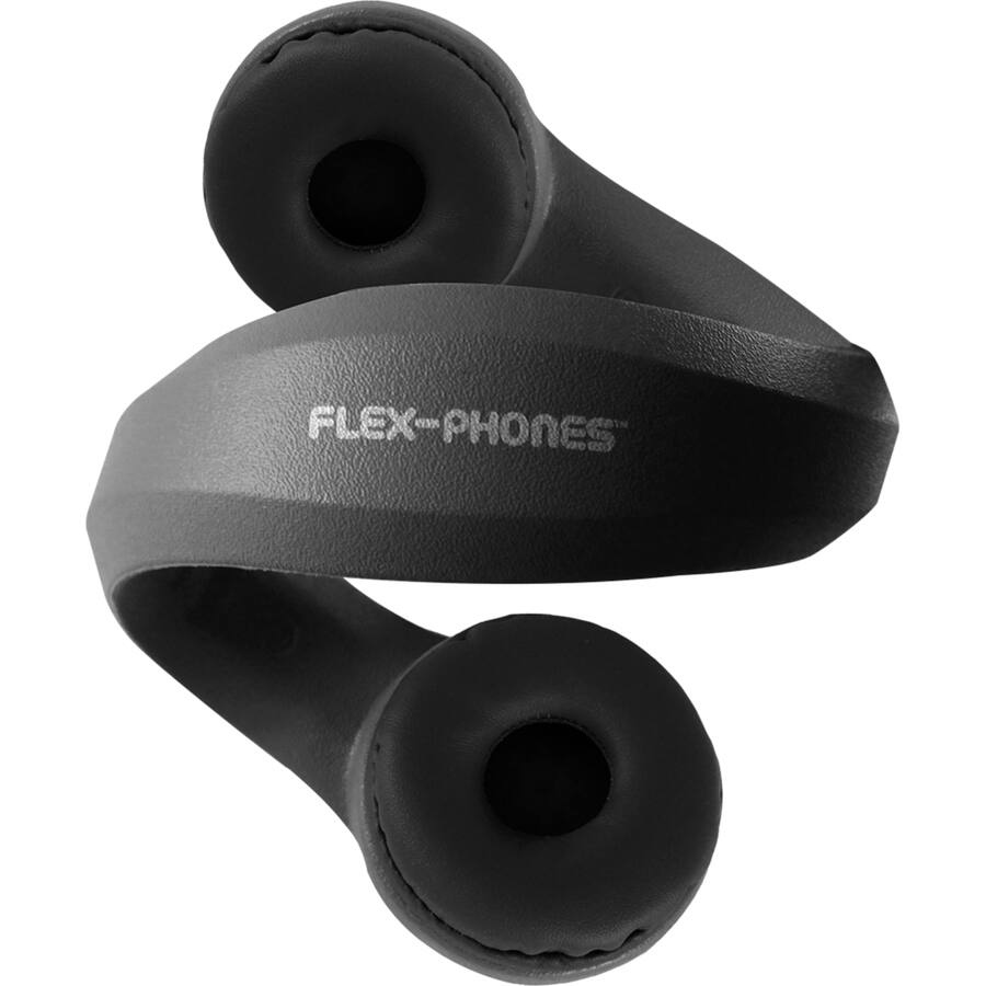 Alt View 1. Hamilton Buhl - Hamilton Buhl Kid's Flex-Phones TRRS Headset with Gooseneck Microphone - BLACK - Stereo - Mini-phone (3.5mm) - Wired - Black.