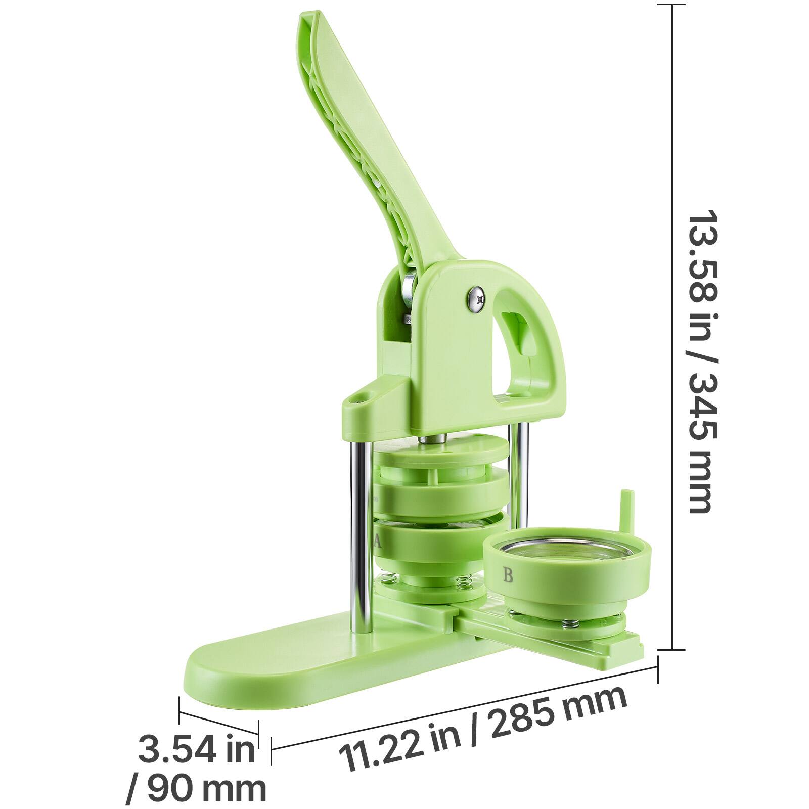 13.58 in / 345 mm  
3.54 in / 90 mm  
11.22 in / 285 mm