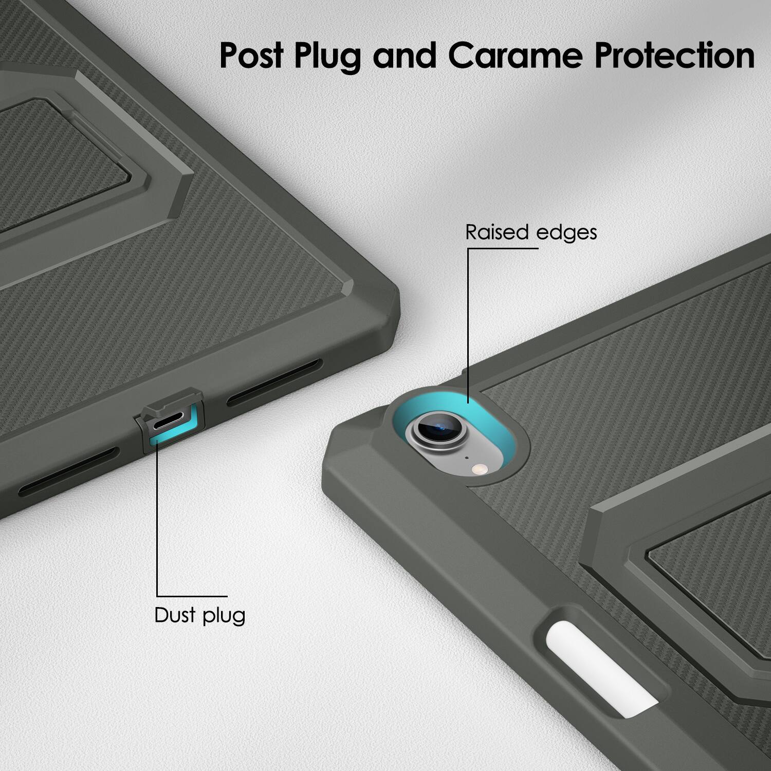 Post Plug and Camera Protection

Raised edges

Dust plug