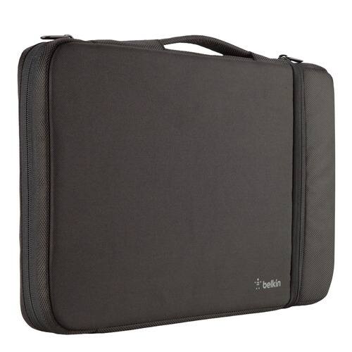 Belkin - B2A070-C01 Air Protect Sleeve 11 Inches Laptop Carrying Case - Impact Resistant, Drop Resistant, Shock Absorbing - Black