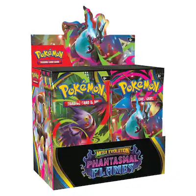 Pokmon ME2 Phantasmal Flames Booster Boxes (2 Pack) - Best Buy Pokmon ME2 Phantasmal Flames Booster Boxes (2 Pack) - Best Buy