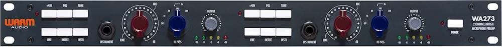 Warm Audio - Dual-Channel British Microphone Preamplifier - Gray
