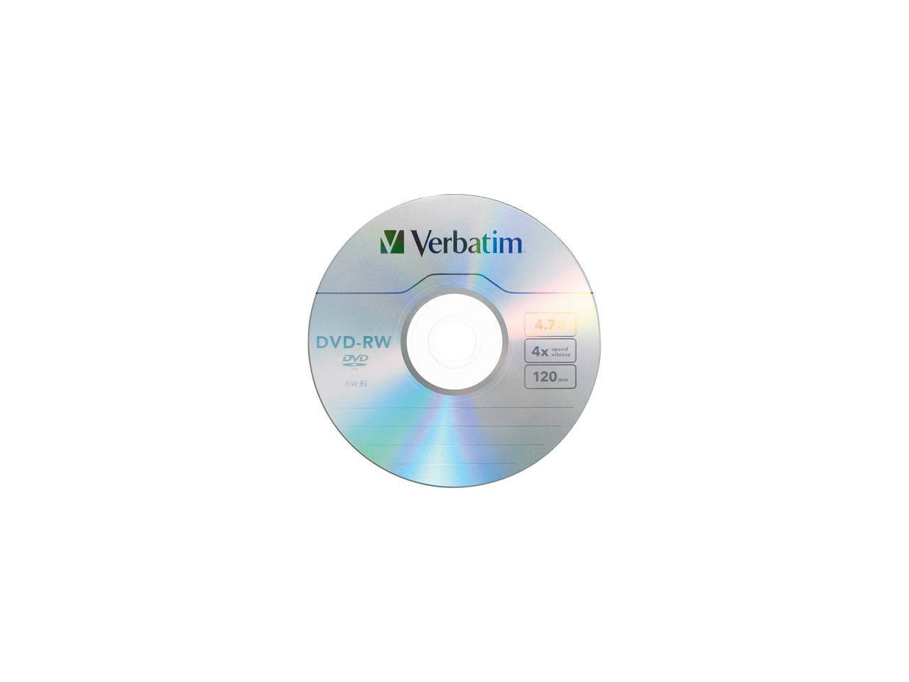 Verbatim DVD-RW DVD 4.7 4x speed 120 min