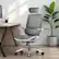Angle. SIHOO - M59AS Ergonomic Office Chair, Computer Chair with 3D Armrests, Dual Back Lumbar Support Desk Chair for Home Office - GRAY.