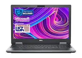 Dell - Precision 7730 17.3" Refurbished Laptop - Intel 8th Gen Core i7 with 64GB Memory - NVIDIA Quadro P3200 - 2TB SSD - Black