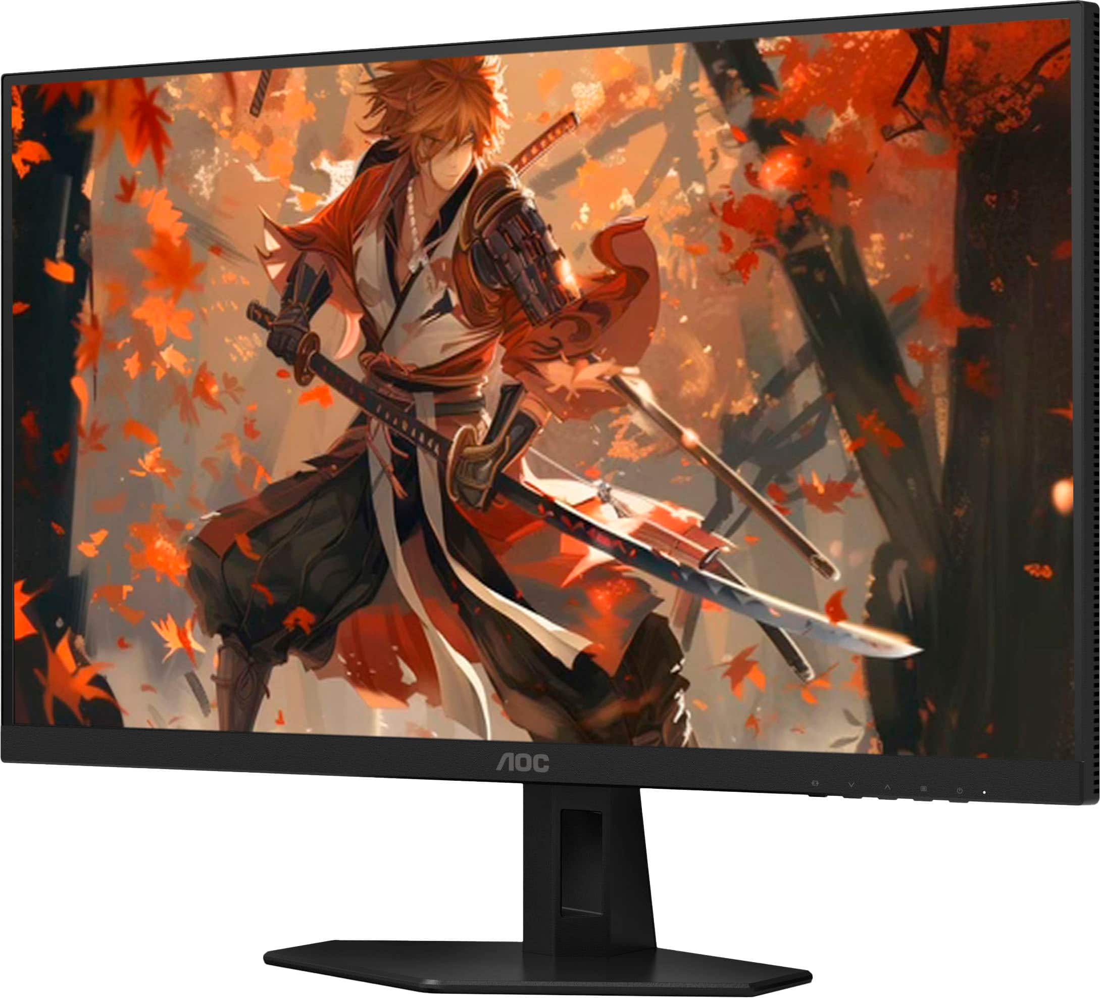 Left. AOC - 27" Q27G40XMN Mini-LED, QHD, 180hz Gaming Monitor - Black.