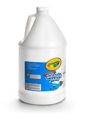 Crayola Washable Paint  
White  
1 Gallon