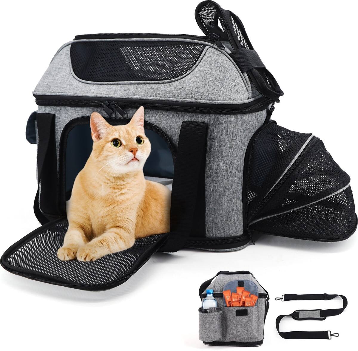Supet - Anti-Scratch Mesh Airline Approved Bag Dog & Cat Carrier price history on PriceWatchPro