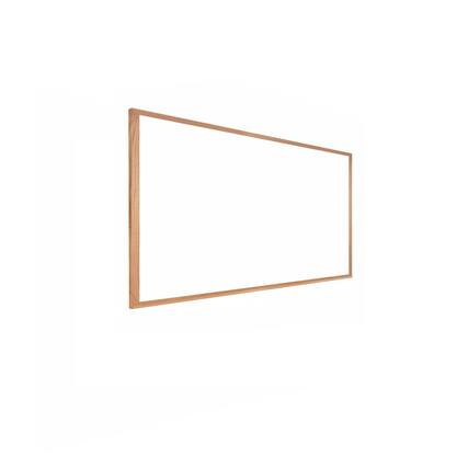 Front. Ghent - Ghent Non-Magnetic Whiteboard with Wood Frame, 3'H x 4'W.