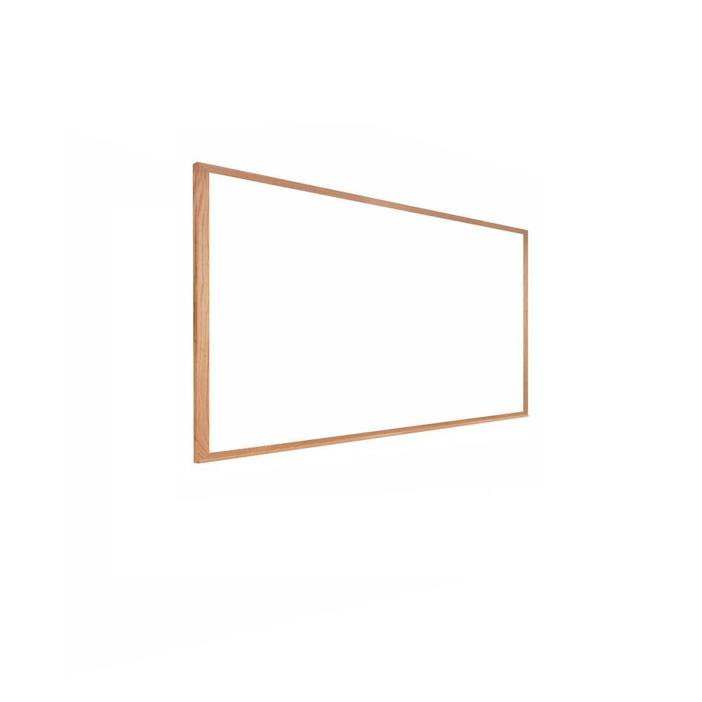 Front. Ghent - Ghent Non-Magnetic Whiteboard with Wood Frame, 3'H x 4'W.