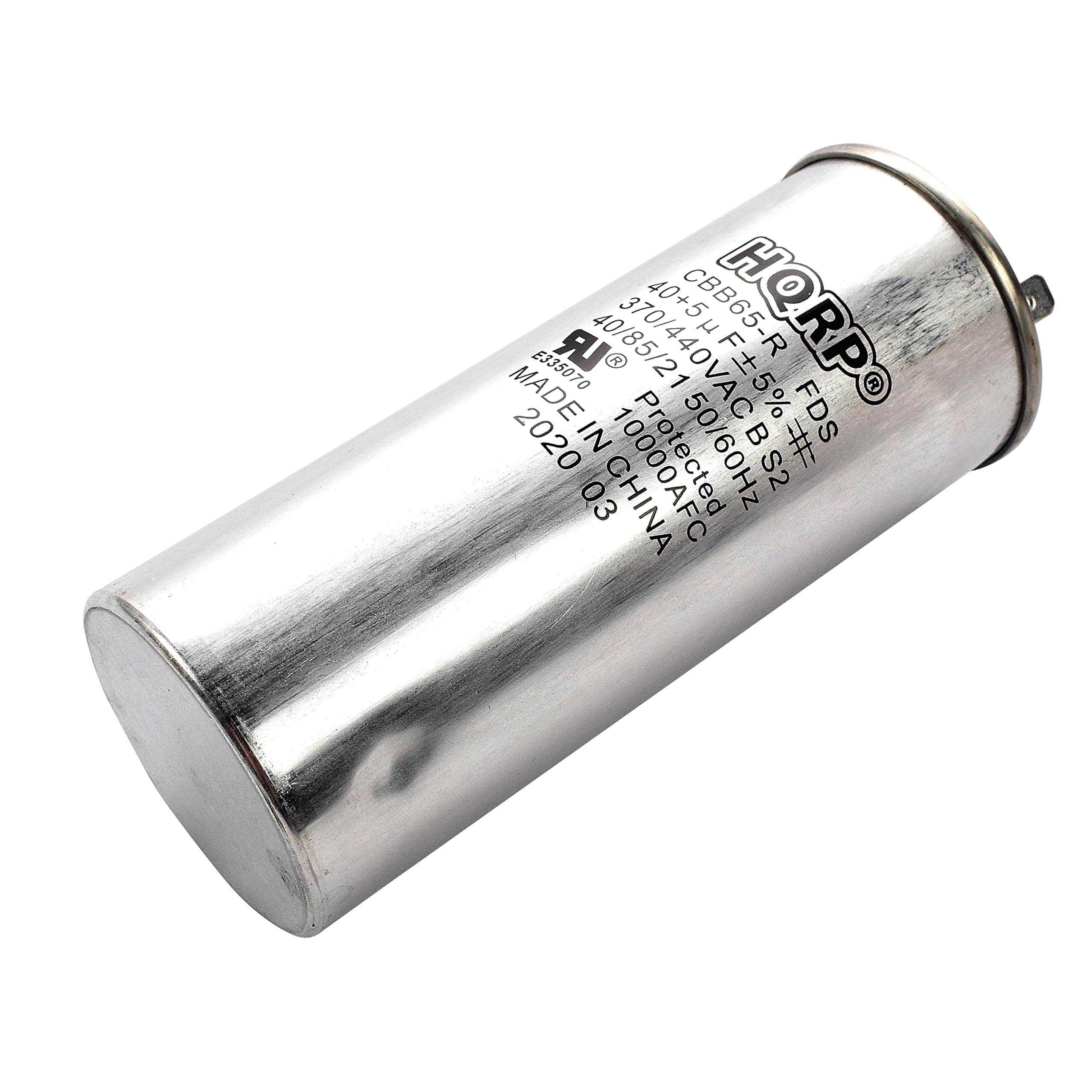 HQRP - 40+5 uF Dual Run Capacitor 370-440 V Round CBB65 HVAC Motor Blower Compressor price history on PriceWatchPro