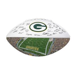 Logo Brands - Green Bay Packers 2025 Autograph Signature Football - Hunter Green