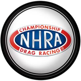 The Fan-Brand - NHRA Championship Drag Racing 17.5" Modern Disc Wall Sign - Multicolor