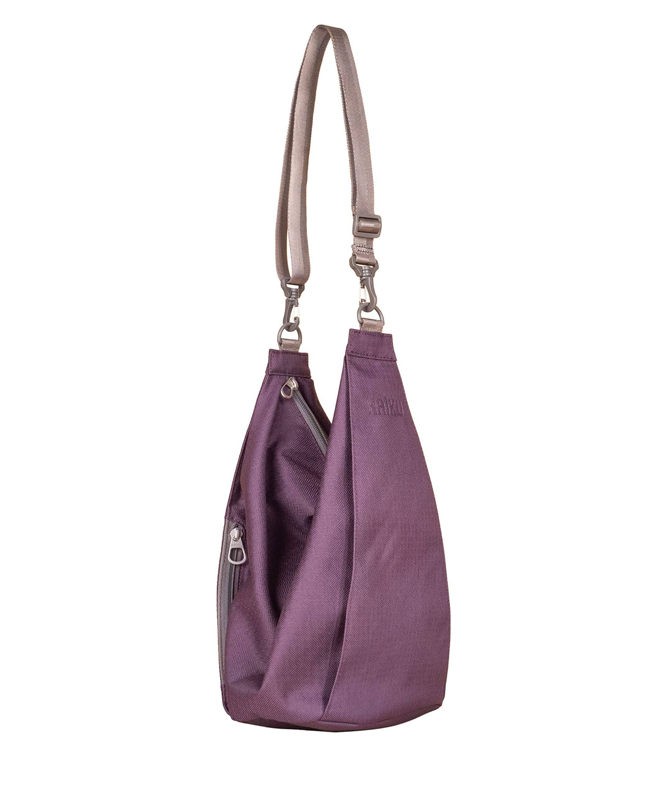 Left. Haiku - Haiku Crescent 2.0 Handbag - Blackberry.